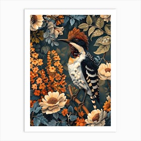 Bird In A Flower Art Print