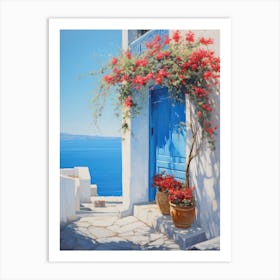 Blue Door 20 Art Print