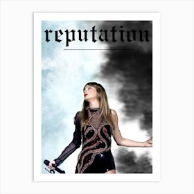 Reputation Taylor Swift Art Print