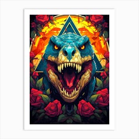 Tyrannosaurus Art Print