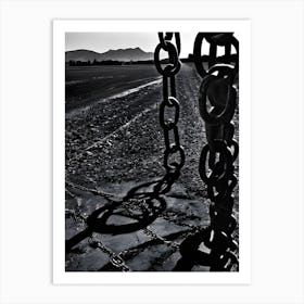 Rusting Chains Art Print