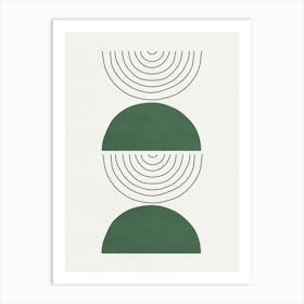 Lines and Shapes - B04 Art Print