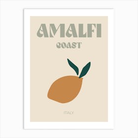 Amalfi Coast Art Print