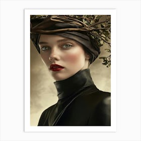 Portrait Of A Woman 81 Art Print