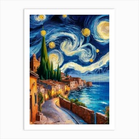 Starry Night 2 Art Print