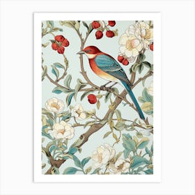 Bird On A Branch 39 Art Print