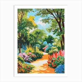 Richmond Park London Parks Garden 2 Painting Art Print