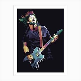 GRUNGE NEVER DIES 2 Art Print