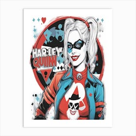 Harley Quinn Art Print