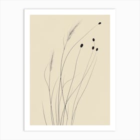 Grasses Art Print