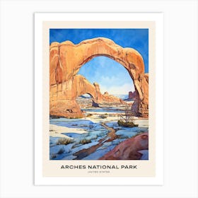 Arches National Park United States Of America 1 Poster Art Print