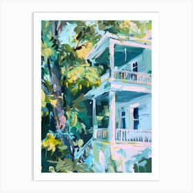 House In The Woods 18 Art Print