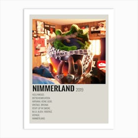 Nimmerland 2019 Poster 1 Art Print