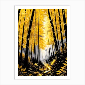 Autumn Forest 3 Art Print