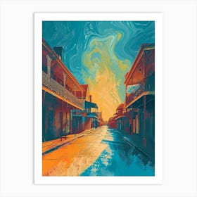 French Quarter Painting 1 Art Print