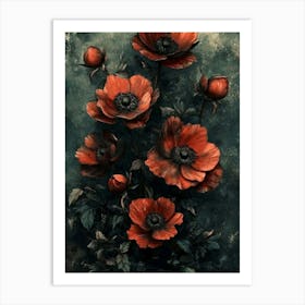 Red Poppies Art Print