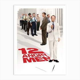 12 Angry Men, Wall Print, Movie, Poster, Print, Film, Movie Poster, Wall Art, Art Print