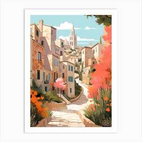 Mallorca Spain 4 Illustration Art Print