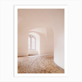 Round Tower Hallway Art Print