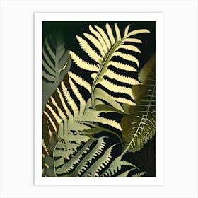 Chain Fern Rousseau Inspired Art Print