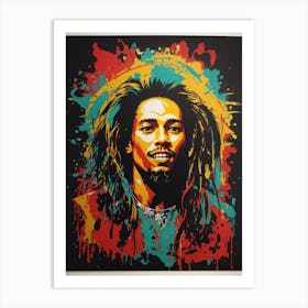 Bob Marley Print Art Print