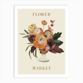 Flower Market 38 Art Print