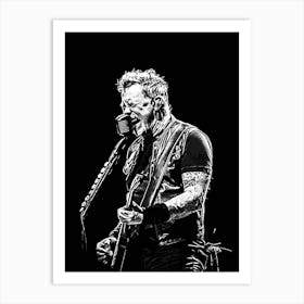 James Hetfield Metallichead band music 13 Art Print