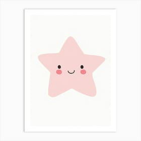 Kawaii Star Art Print