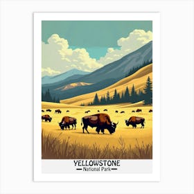 Yellowstone National Park 5 Art Print