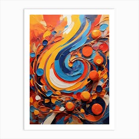 Abstract Painting 590 Art Print