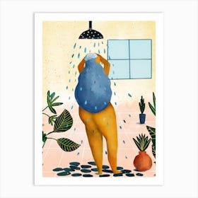 Chaleureuse Douche Art Print