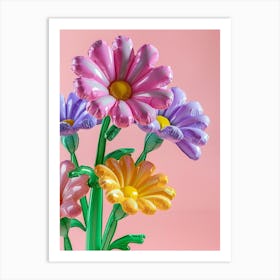Dreamy Inflatable Flowers Chrysanthemum 3 Art Print