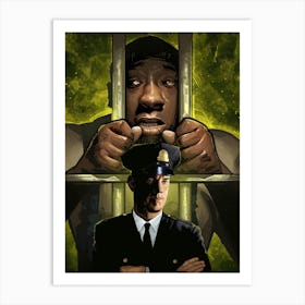 Green Mile I Art Print