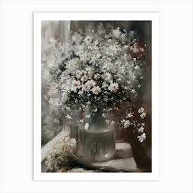 Flowers In A Vase 23 Art Print