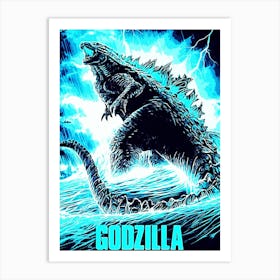 Godzilla 15 Art Print