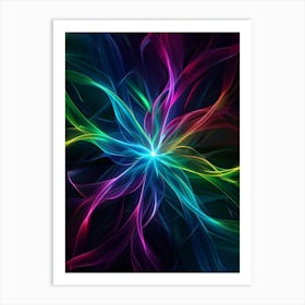 Abstract Flower 31 Art Print