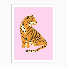 Tiger Portrait Art Print