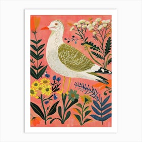 Spring Birds Seagull 4 Art Print