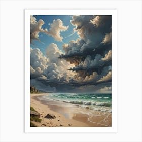 Seascape 10 30x40in 9000x12000px 37 Art Print