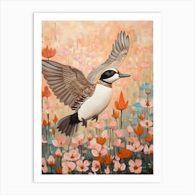 Bufflehead 4 Detailed Bird Painting Art Print