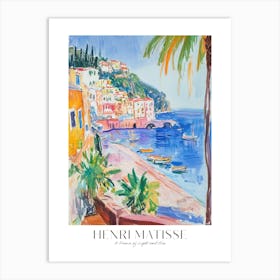 Matisse Print Coastal Eclectic Maximalist Poster Trendy Decor Art Print