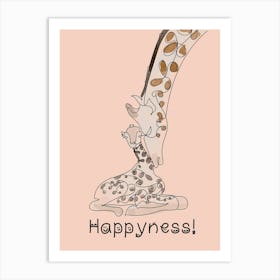 Happyness 1 Art Print