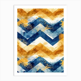 Chevron Pattern Art Print