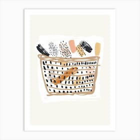 Basket Of Goodies Art Print