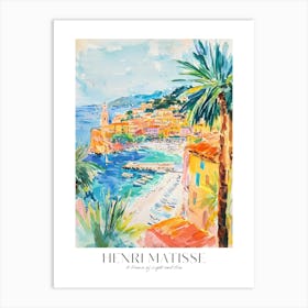 Matisse Print Coastal Eclectic Maximalist Trendy Decor Matisse Poster Gift Idea Art Print