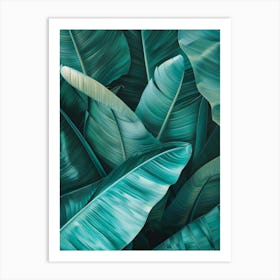 Tropical Leaves 53 Art Print