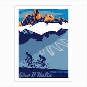 Giro D Italia Art Print