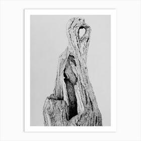 Tree Trunk Art Print