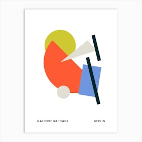 Bauhaus Exhibition Poster 6 Art Print