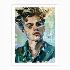 Portrait Of A Young Man 8 Art Print